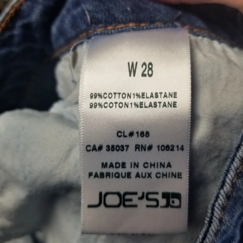 Joes Jeans Kiernan distressed cut off jean shorts